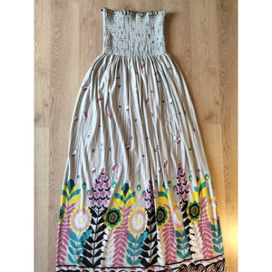 Jon And Anna Grey Floral‎ Dress Size Small